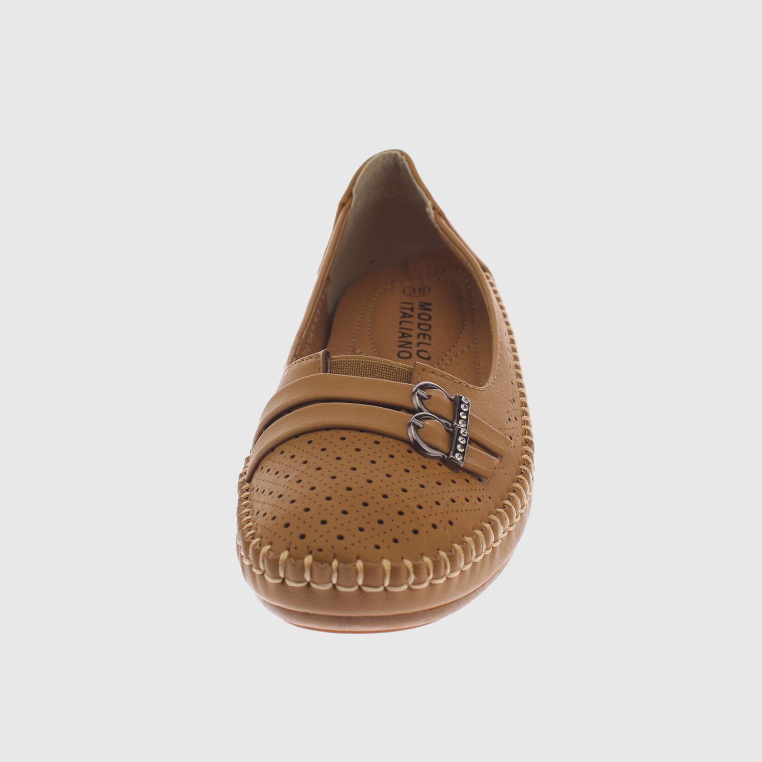 Mocas&iacute;n Camel Modelo Italiano Art. 5ask64243camel image number 2.0